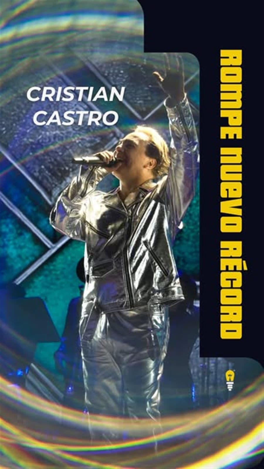 Cristian Castro — Rompe nuevo récord.